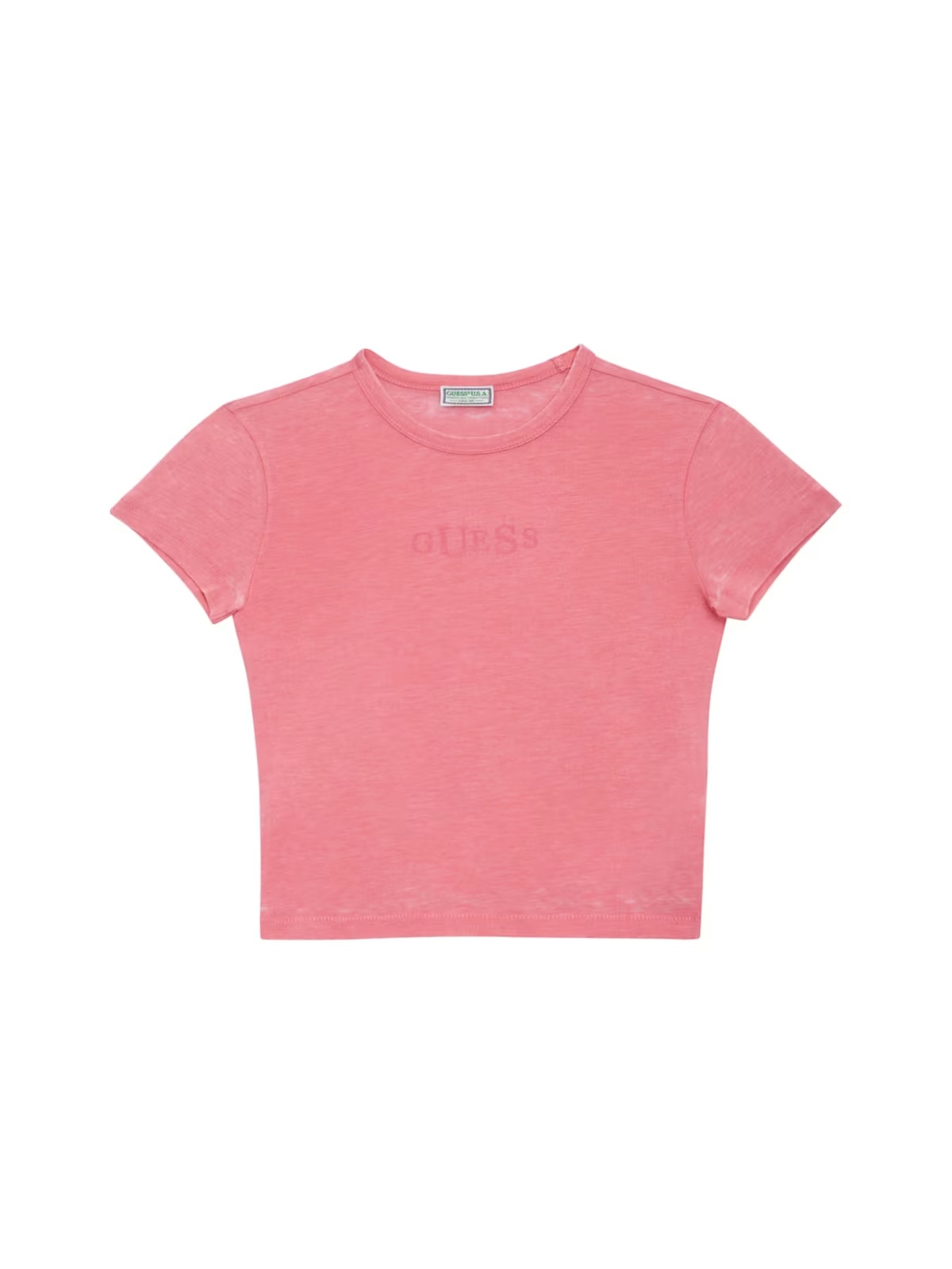 classic logo baby tee - Pink