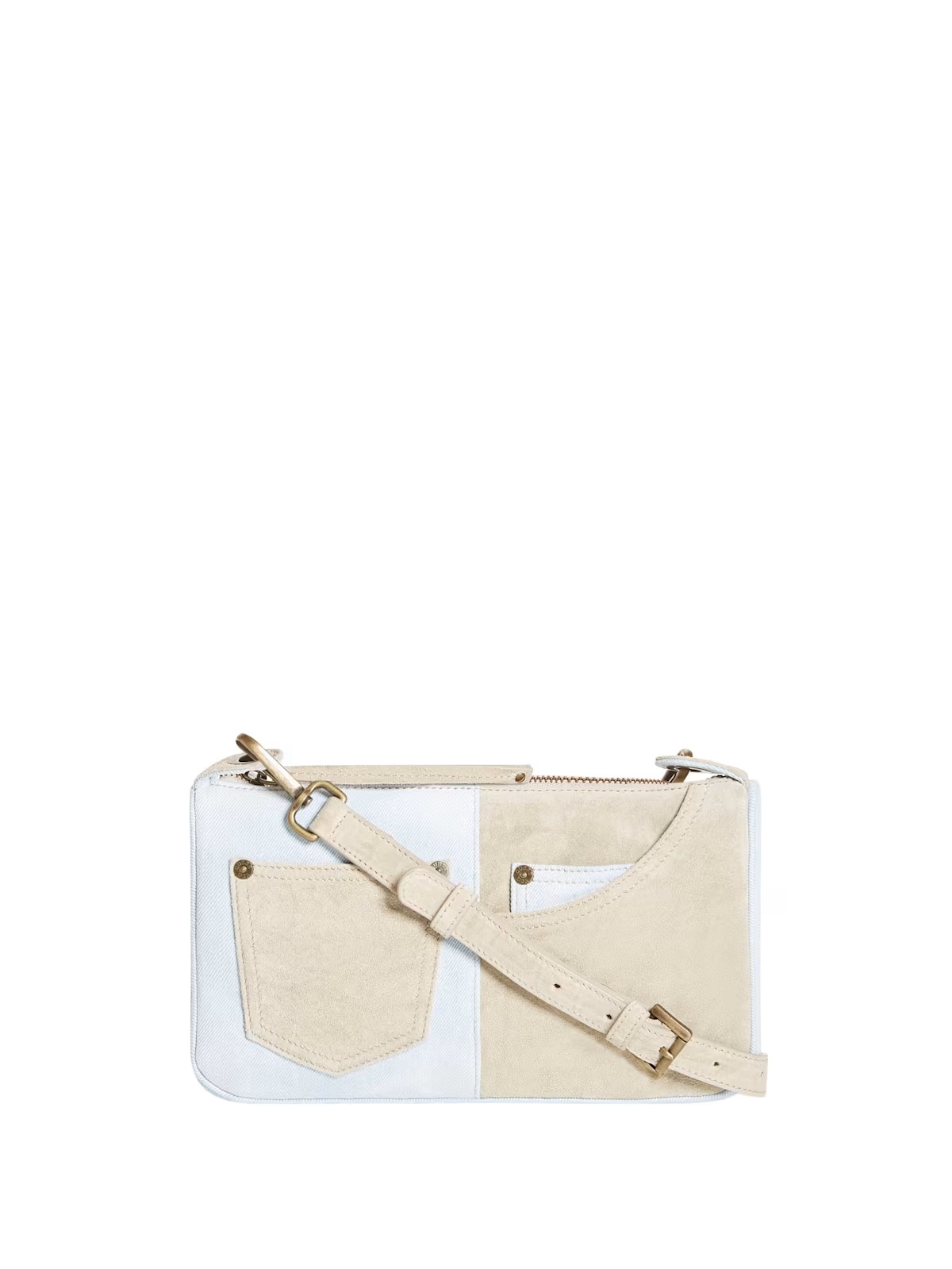 Baguette Denim Shoulder Bag - MultipleColors