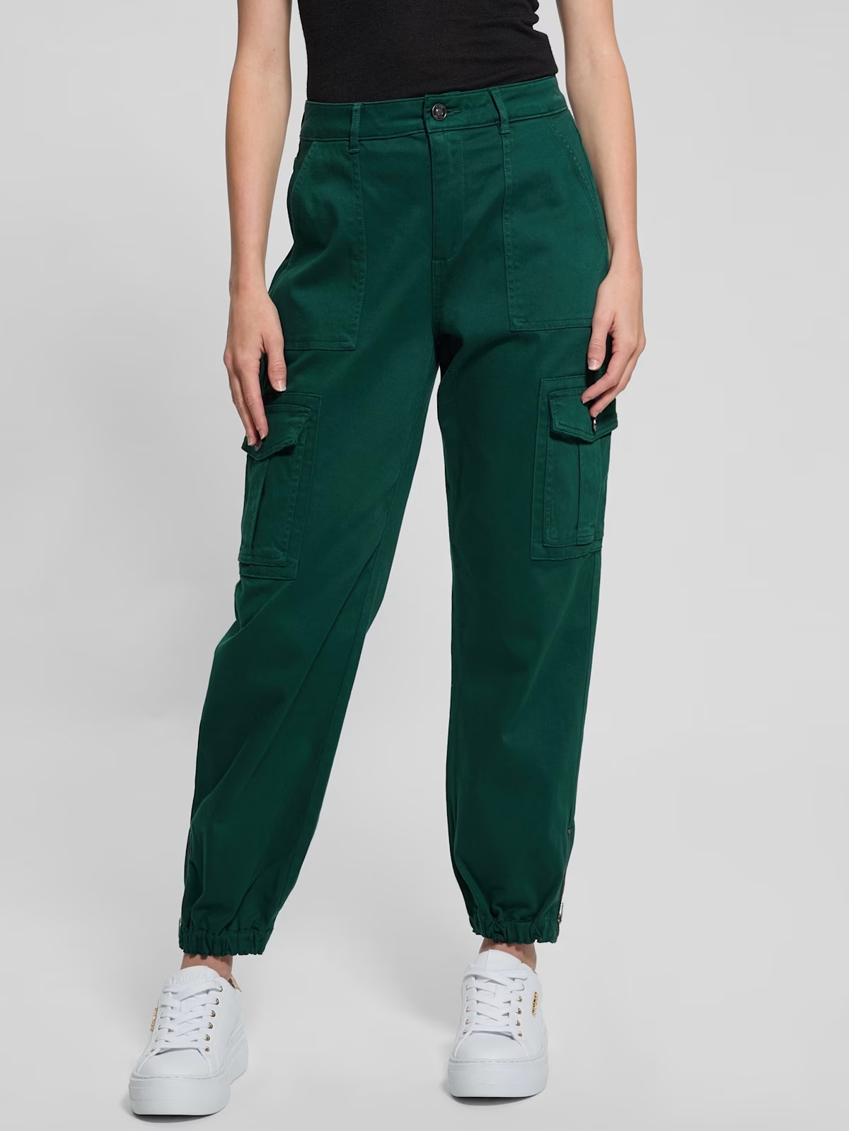 Juno Cargo Joggers - Green