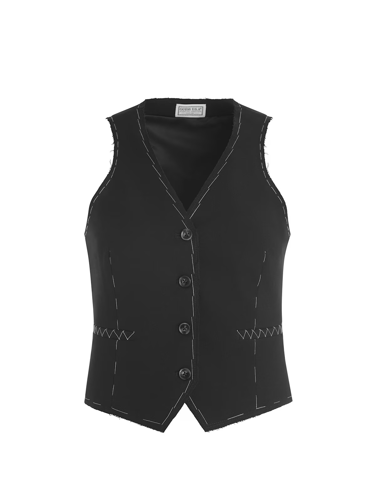 suit vest - Black