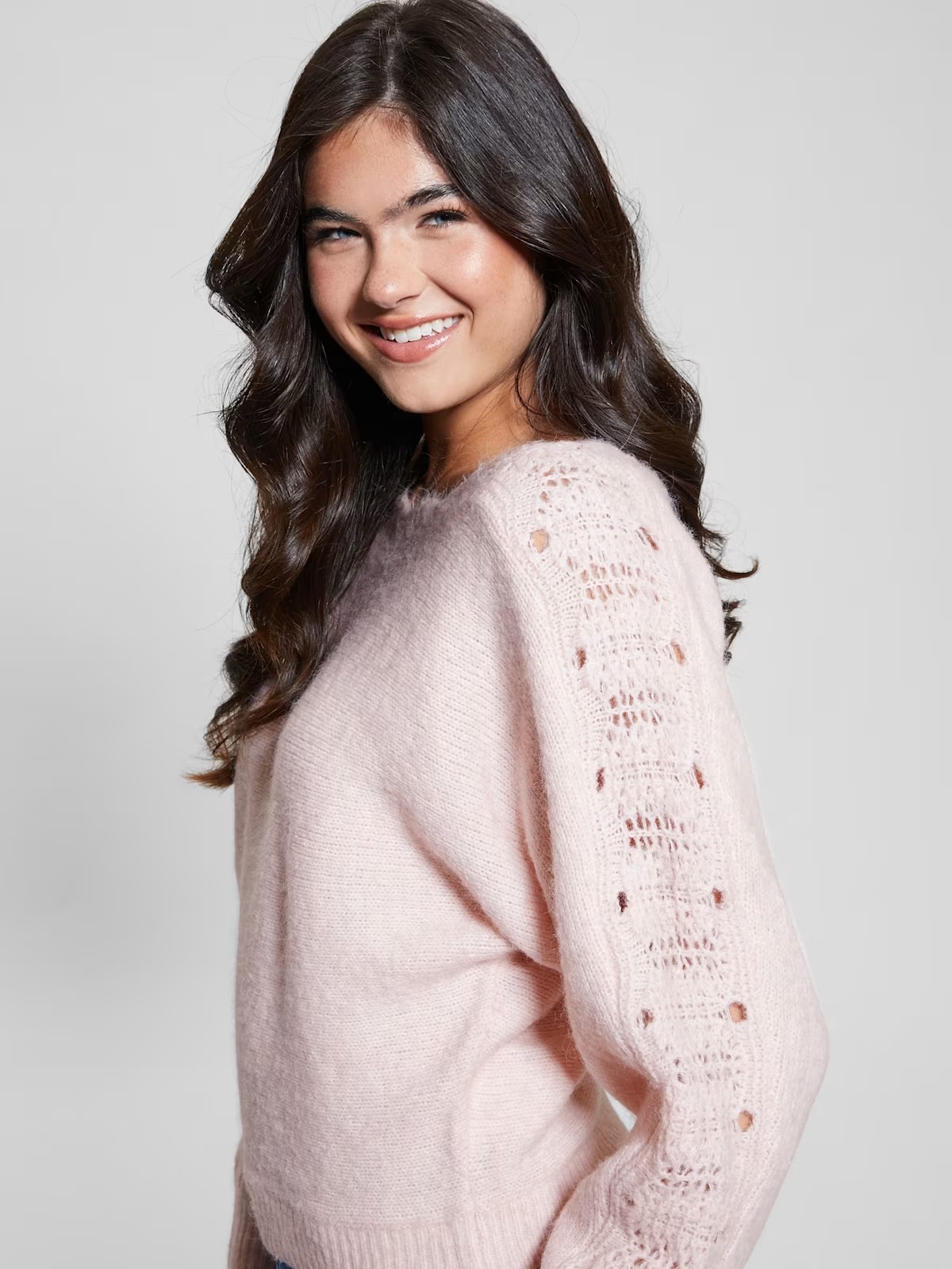 Malorie Dolman Sweater - Pink