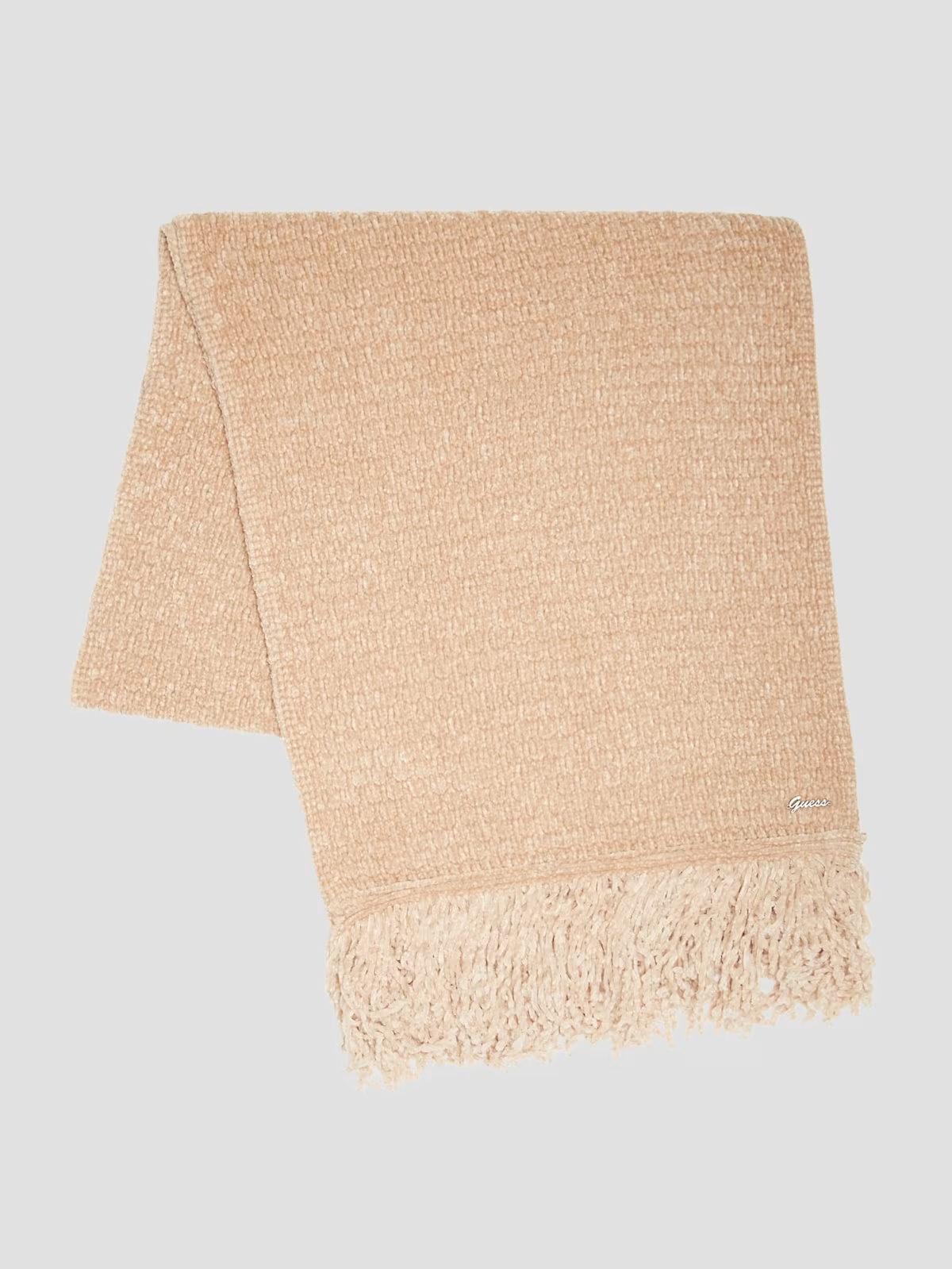 Eco Talia Chenille Scarf - Beige