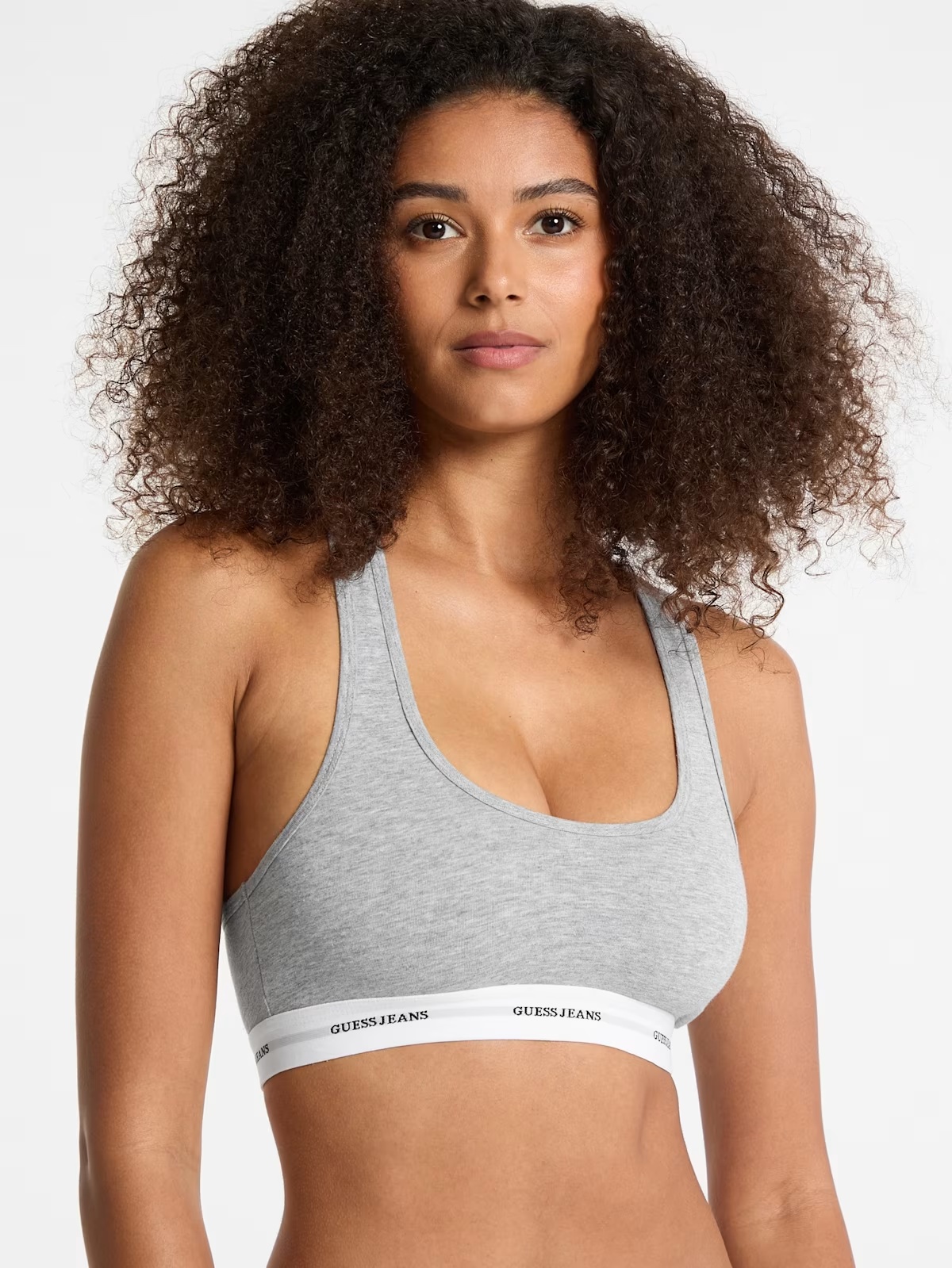 Eco GUESS Jeans Bralette - Gray