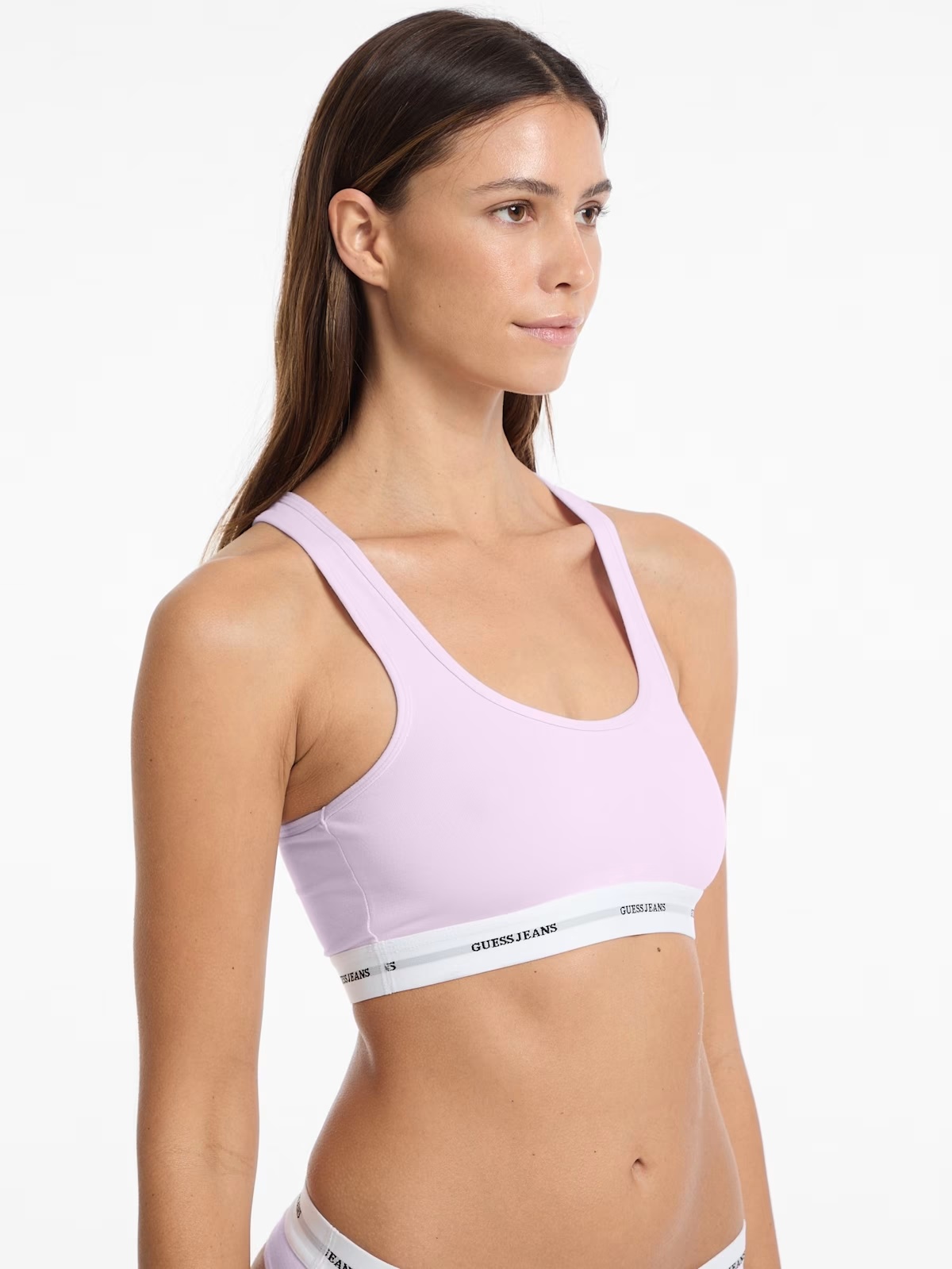Eco GUESS Jeans Bralette - Pink