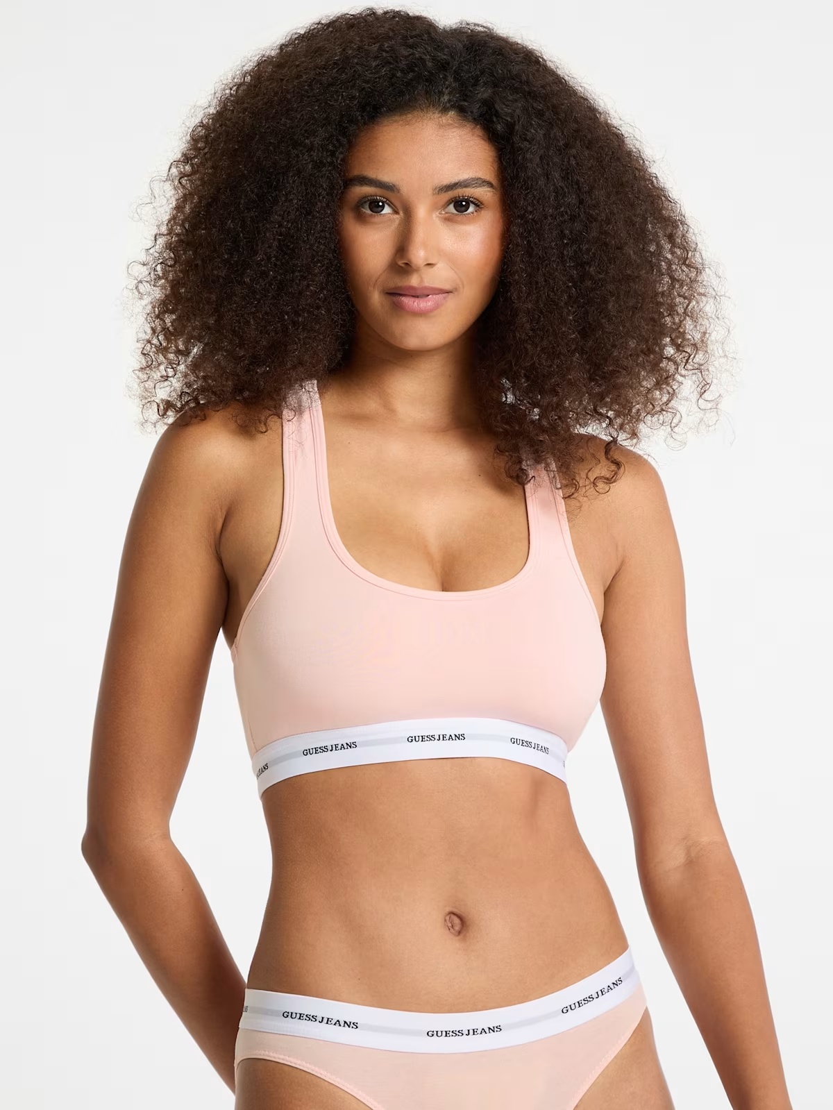 Eco GUESS Jeans Bralette - Pink