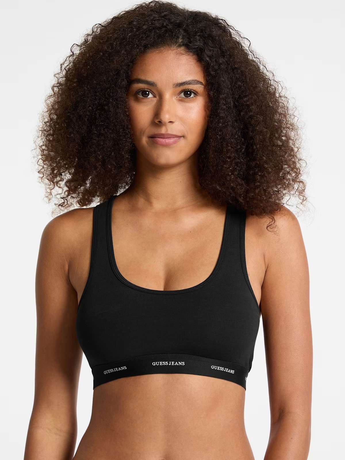 Eco GUESS Jeans Bralette - Black