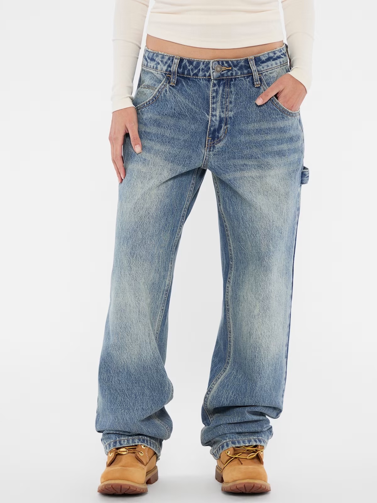 GUESS Originals Kit Carpenter Denim Jeans - Blue