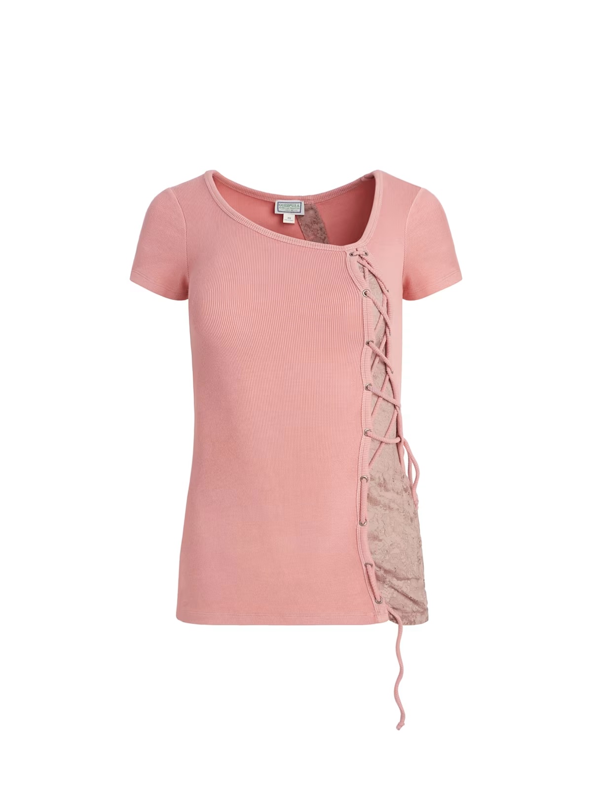 rib tie-top - Pink