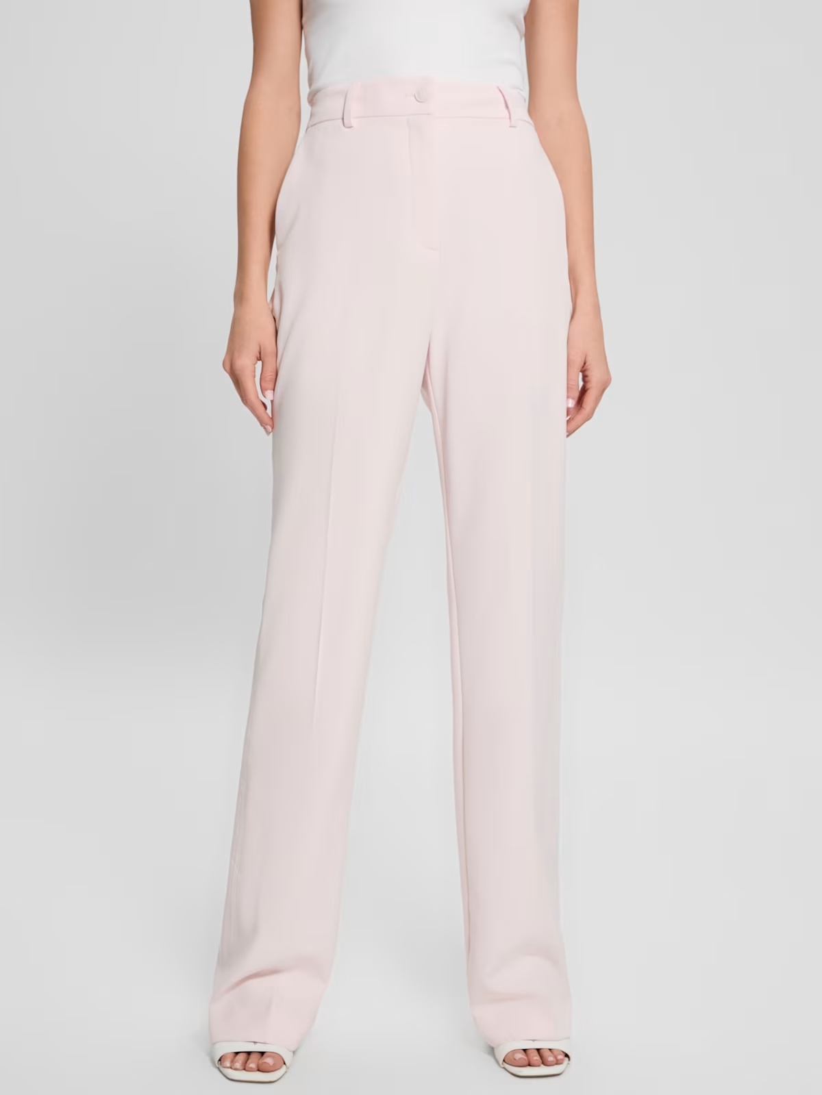 Eco Carla Crepe Pants - Pink