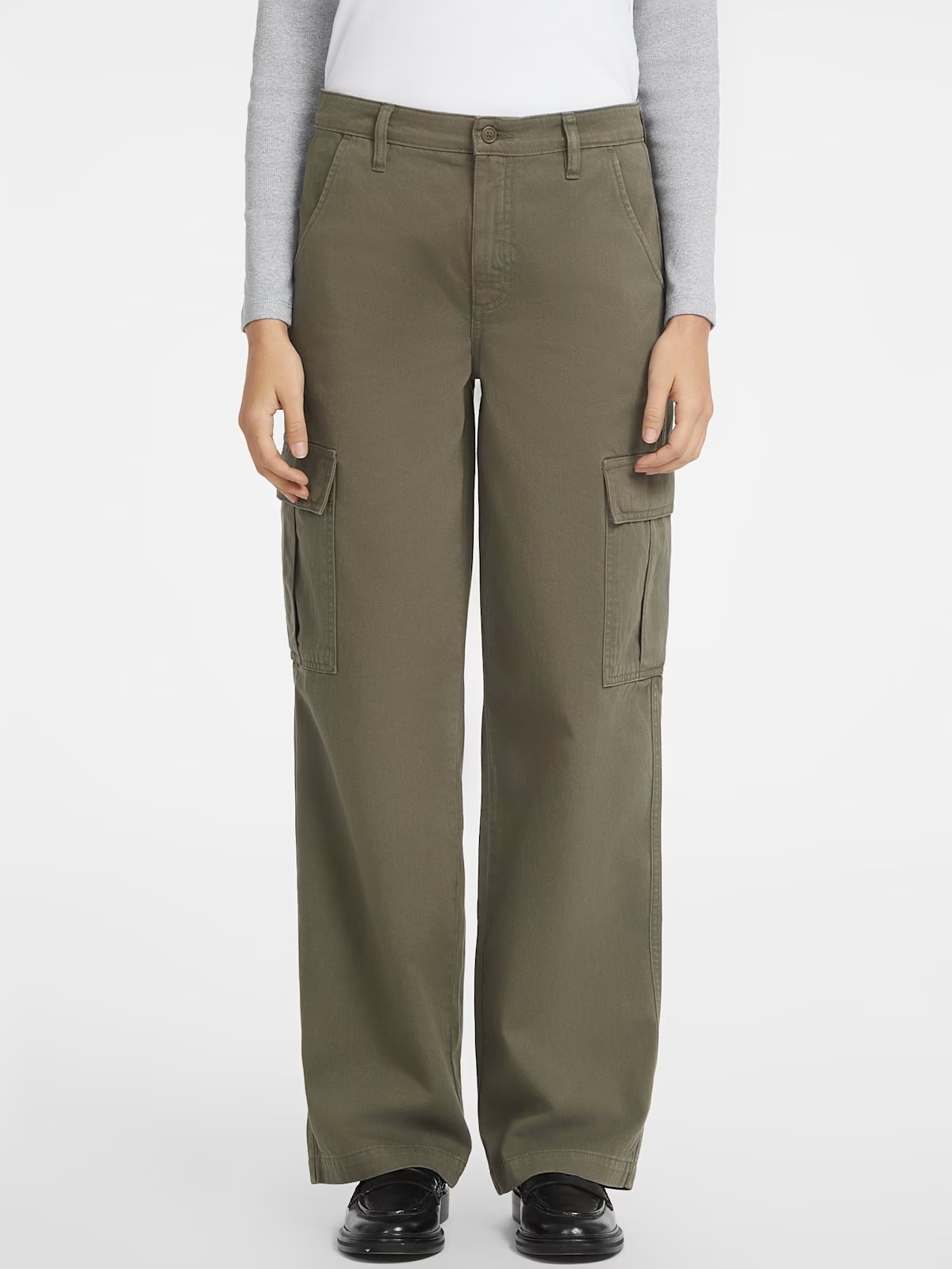 Cargo Chino Pants - Green