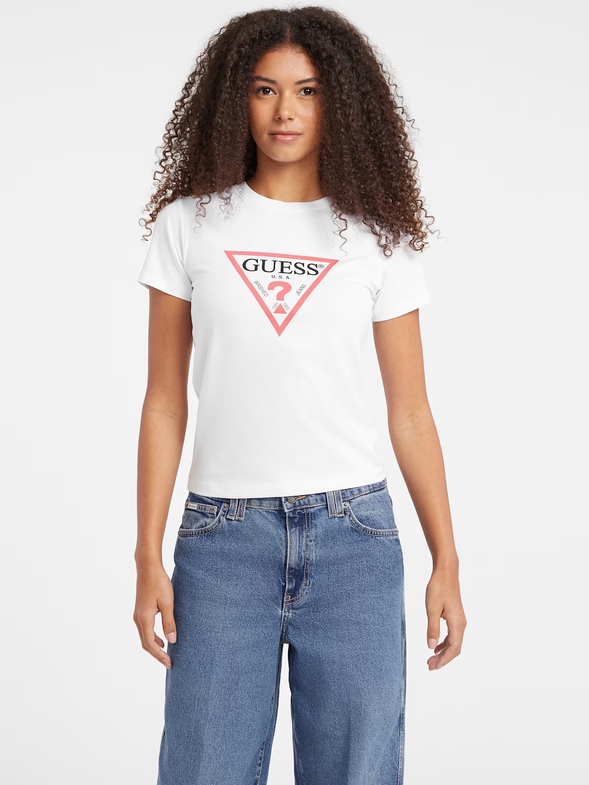 Slim Iconic Tee - White