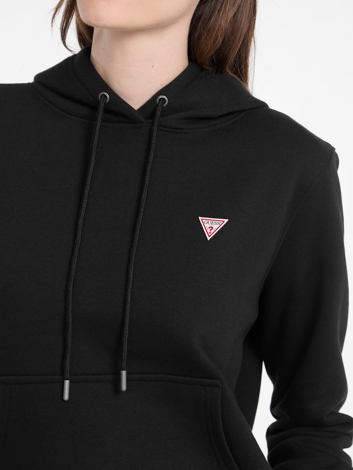 Mini Patch Hoodie - Black
