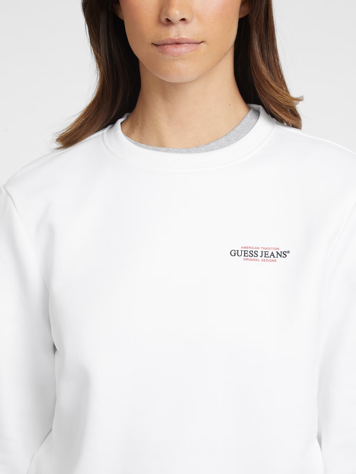 Mini American Tradition Sweatshirt - White