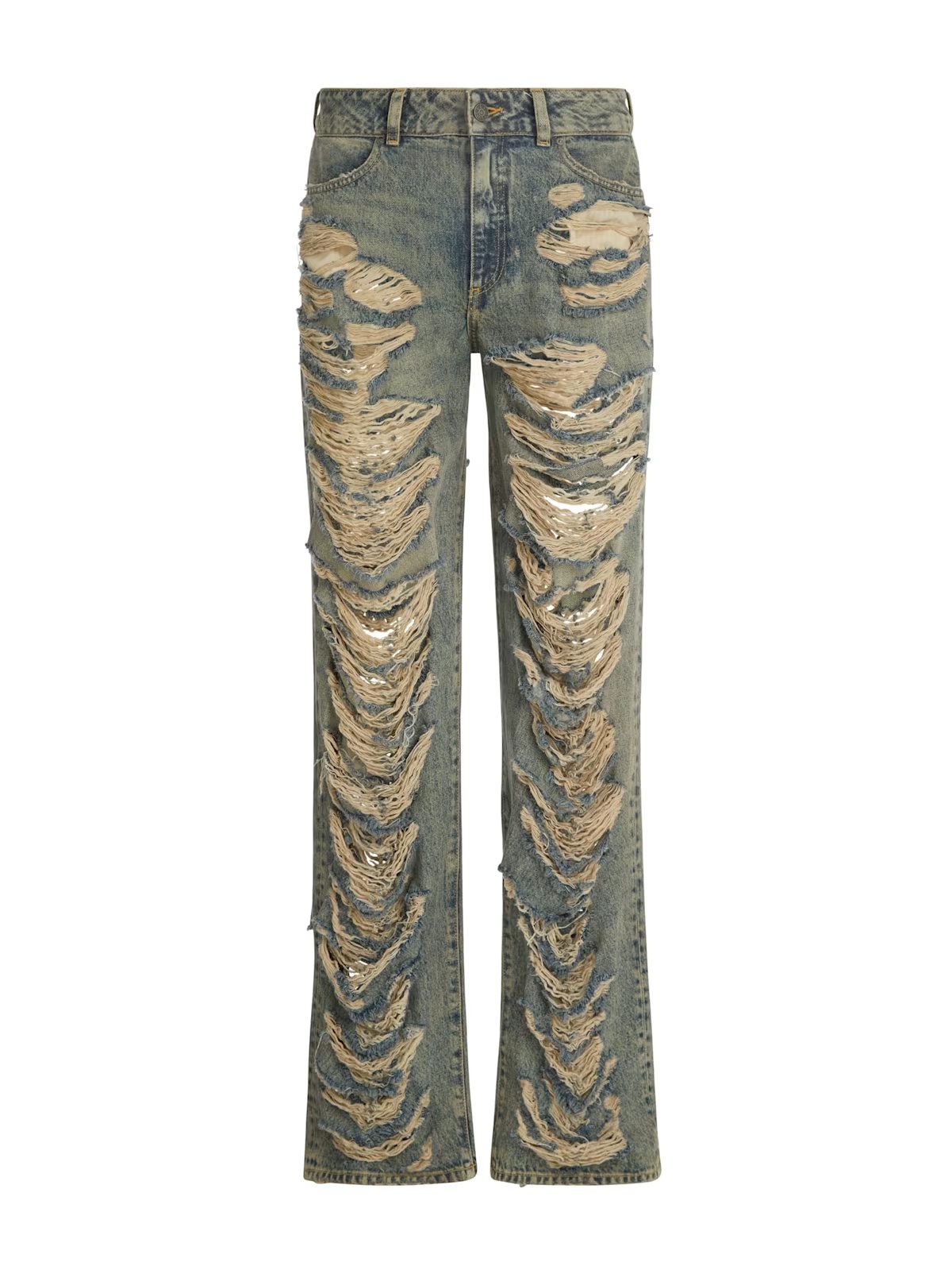 distressed jean - Blue