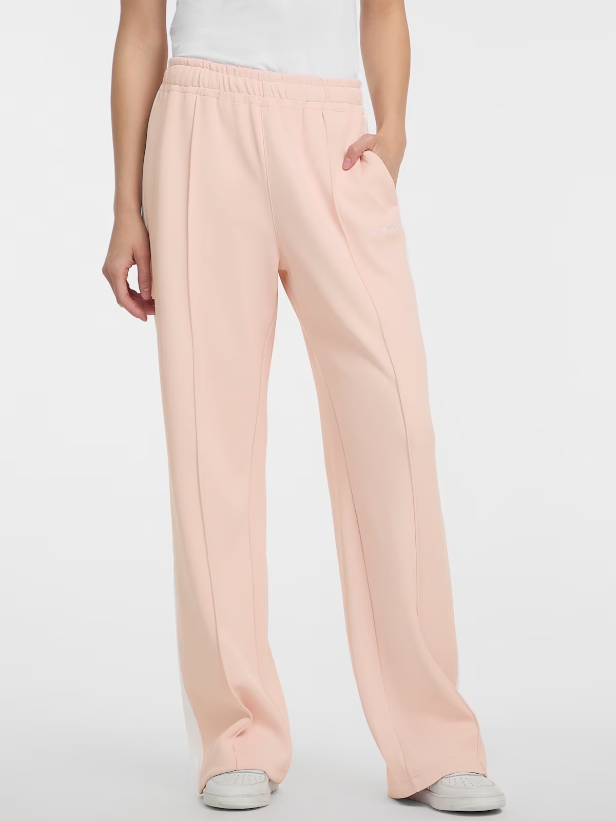 Eco Tricot Scuba Track Pants - Pink