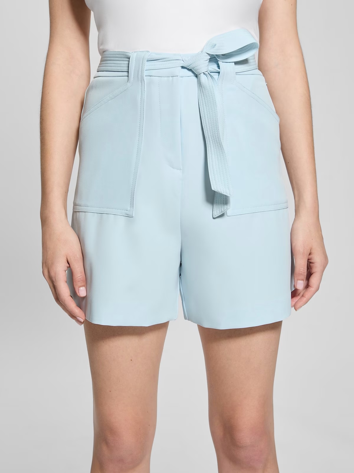 Eco Valentina Twill Shorts - Blue