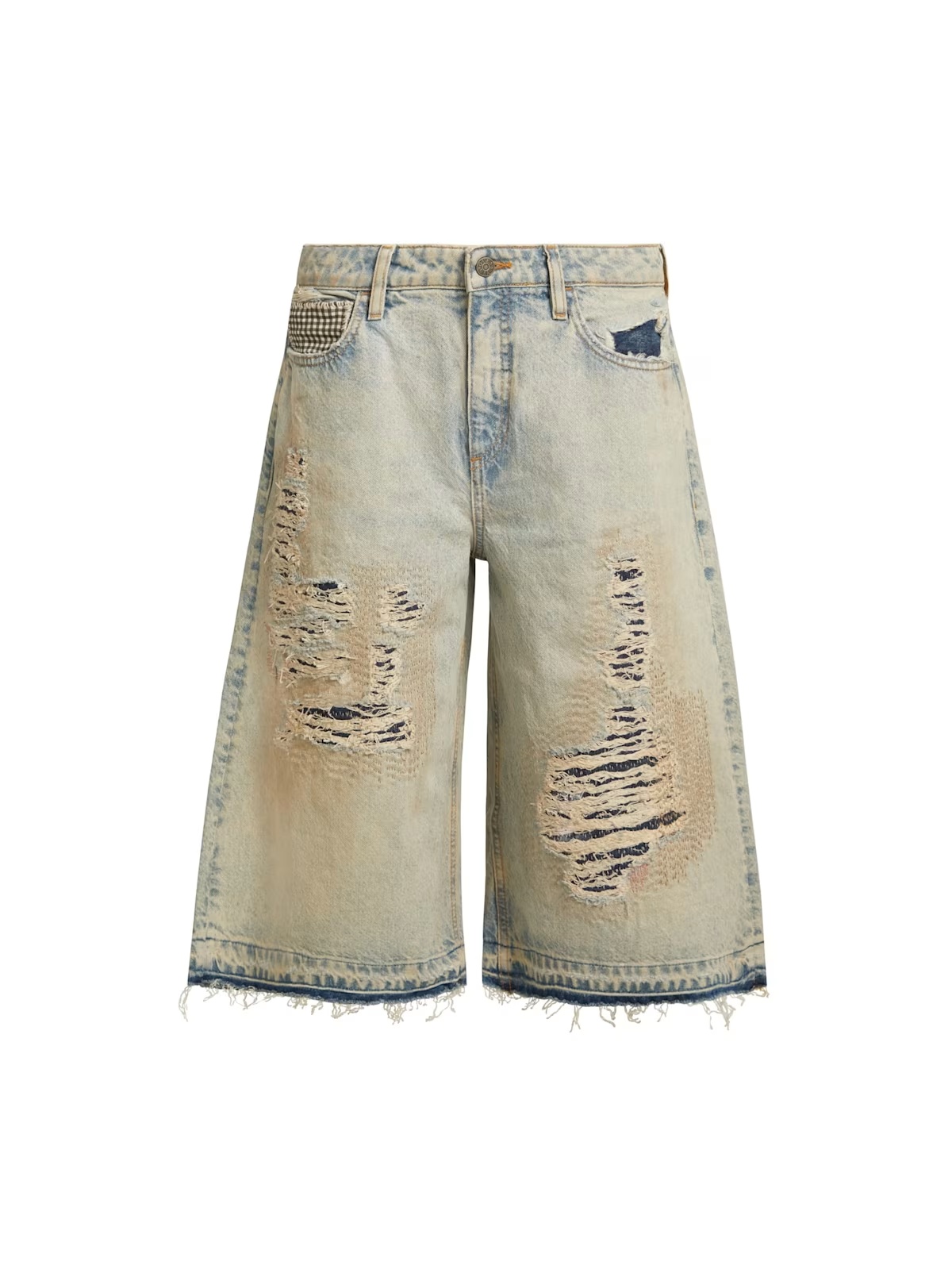 boro shorts - Blue