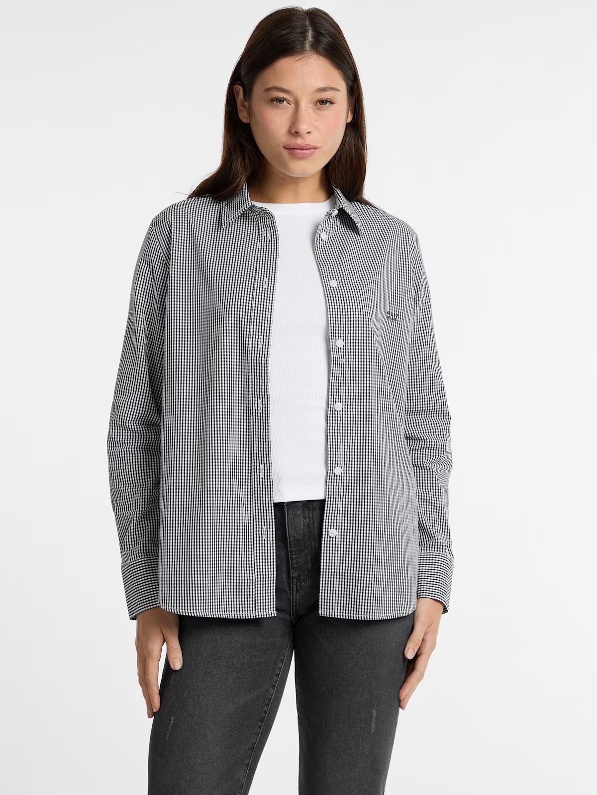 Eco Embroidered Poplin Shirt - MultipleColors