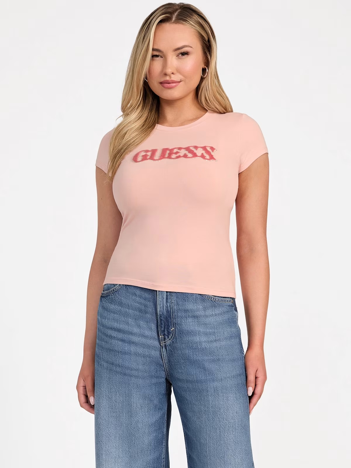 Eco Slim Fit Tee - Pink