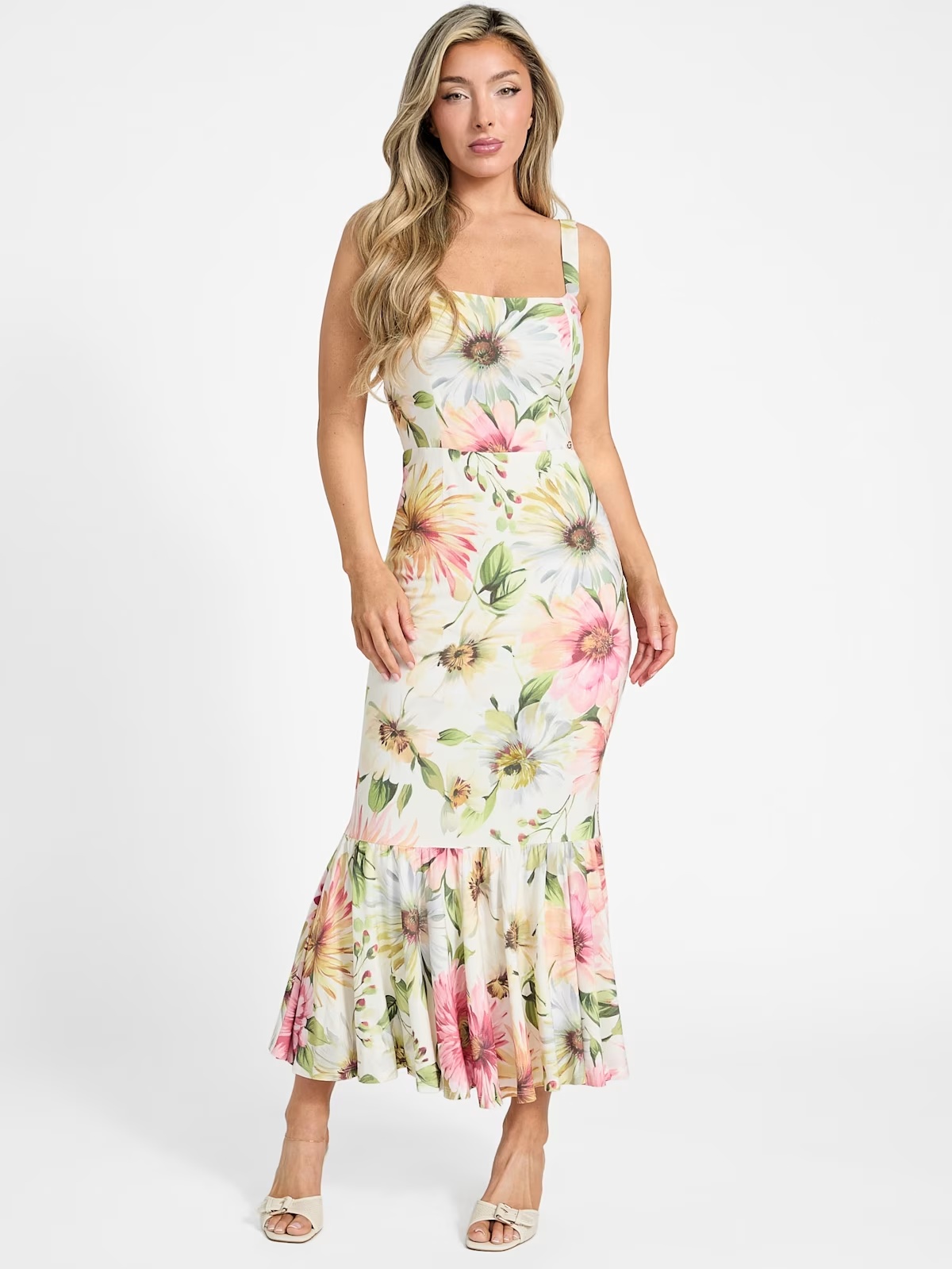 Eco Fleur Midi Dress - MultipleColors