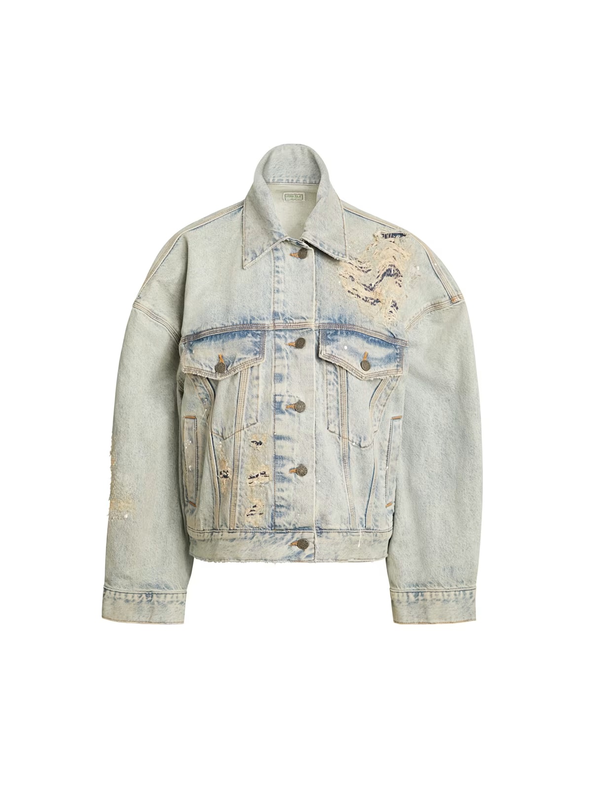 boro vintage oversize jacket - Blue