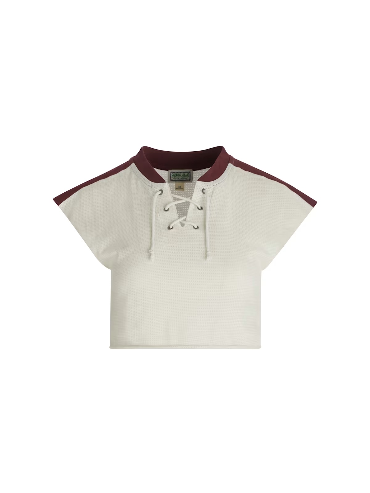 football 81 mesh tee - White