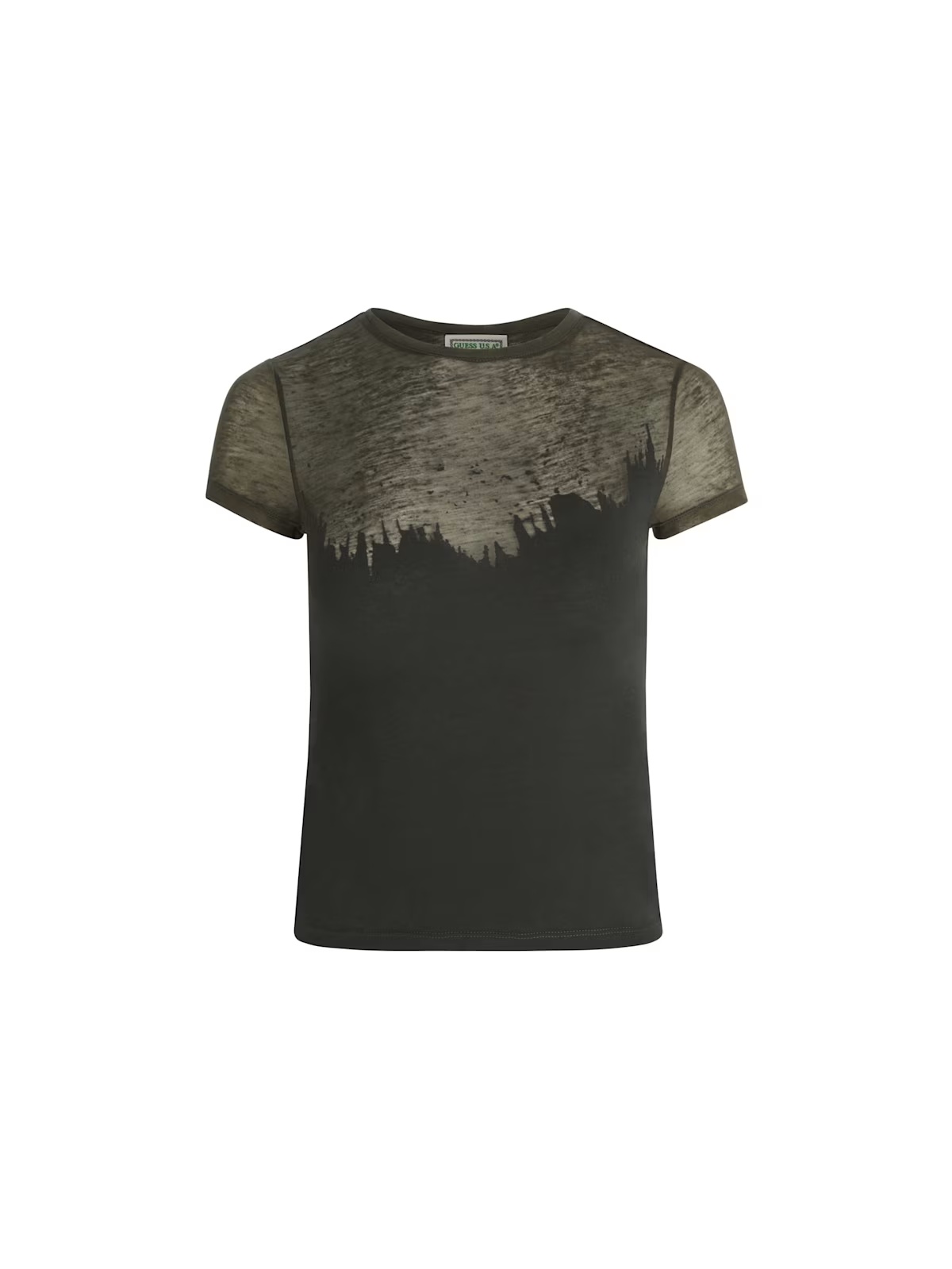 burnout tee - Black