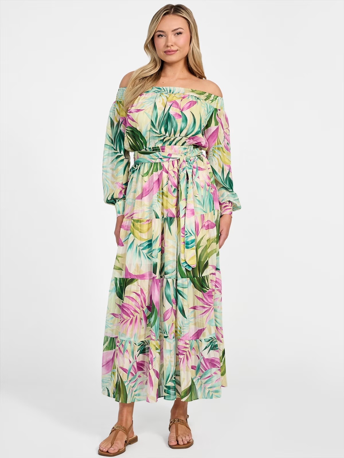Eco Josee Printed Maxi Dress - MultipleColors