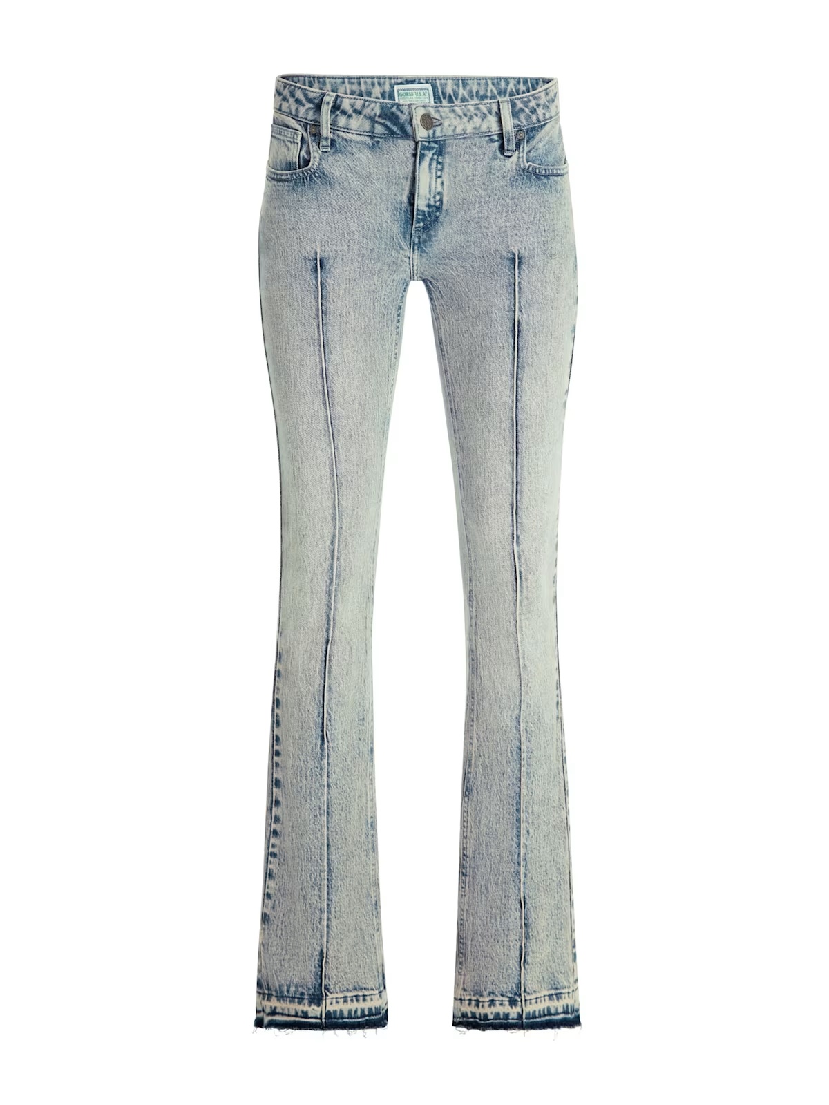 flare denim pant - Blue