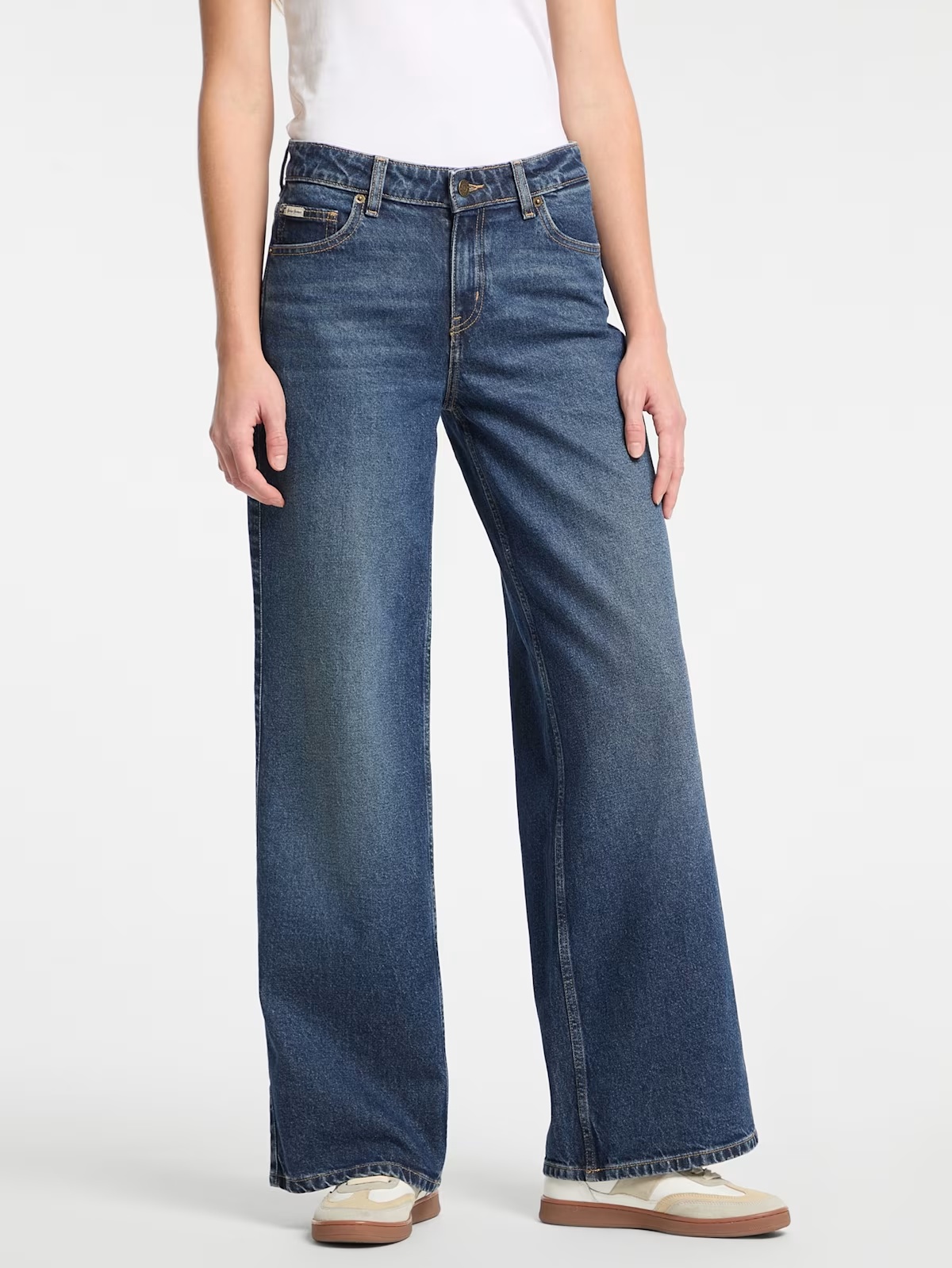Eco G11 Wide-Leg Jeans - Blue