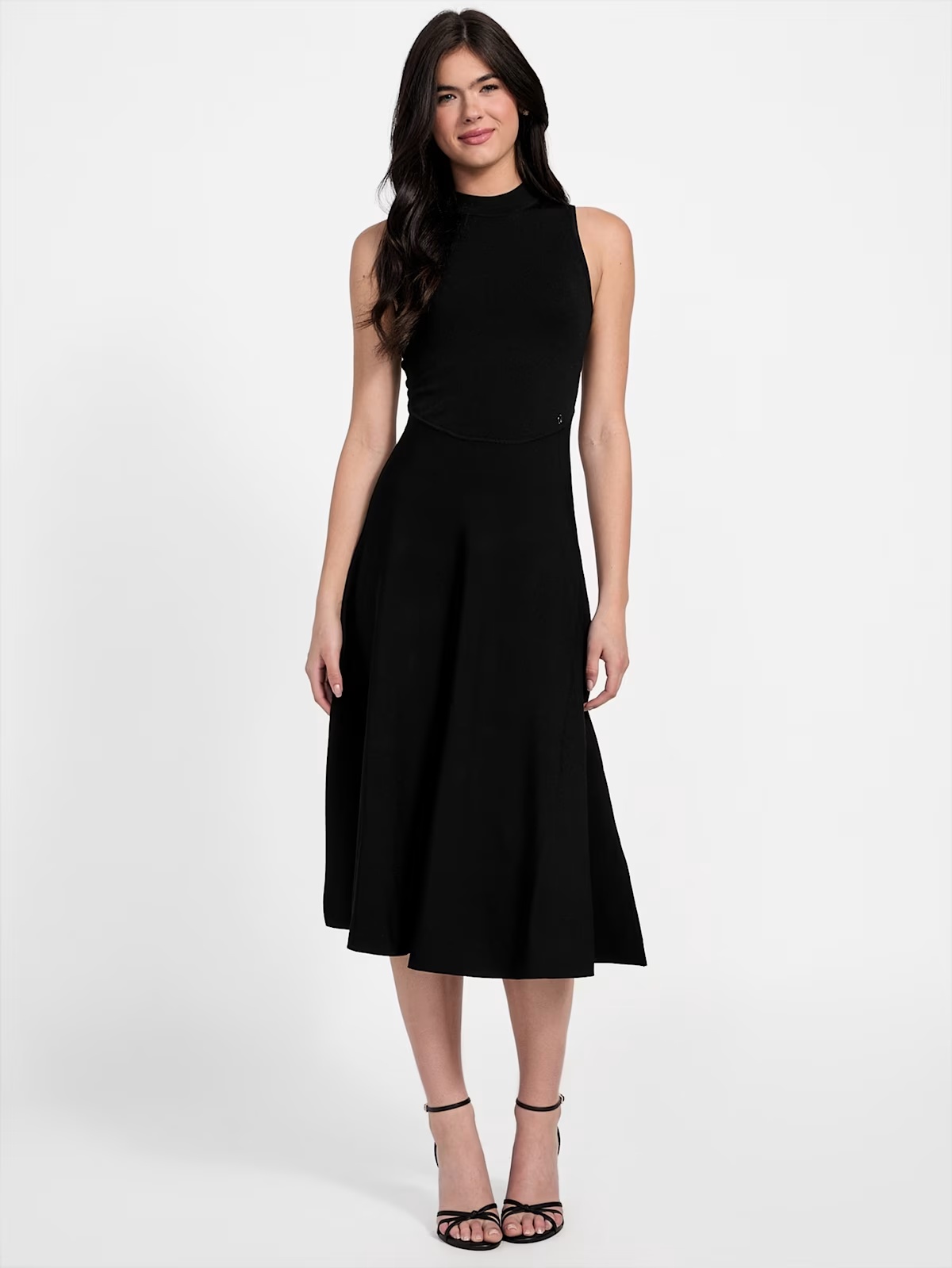 Cassandra Sweater Maxi Dress - Black