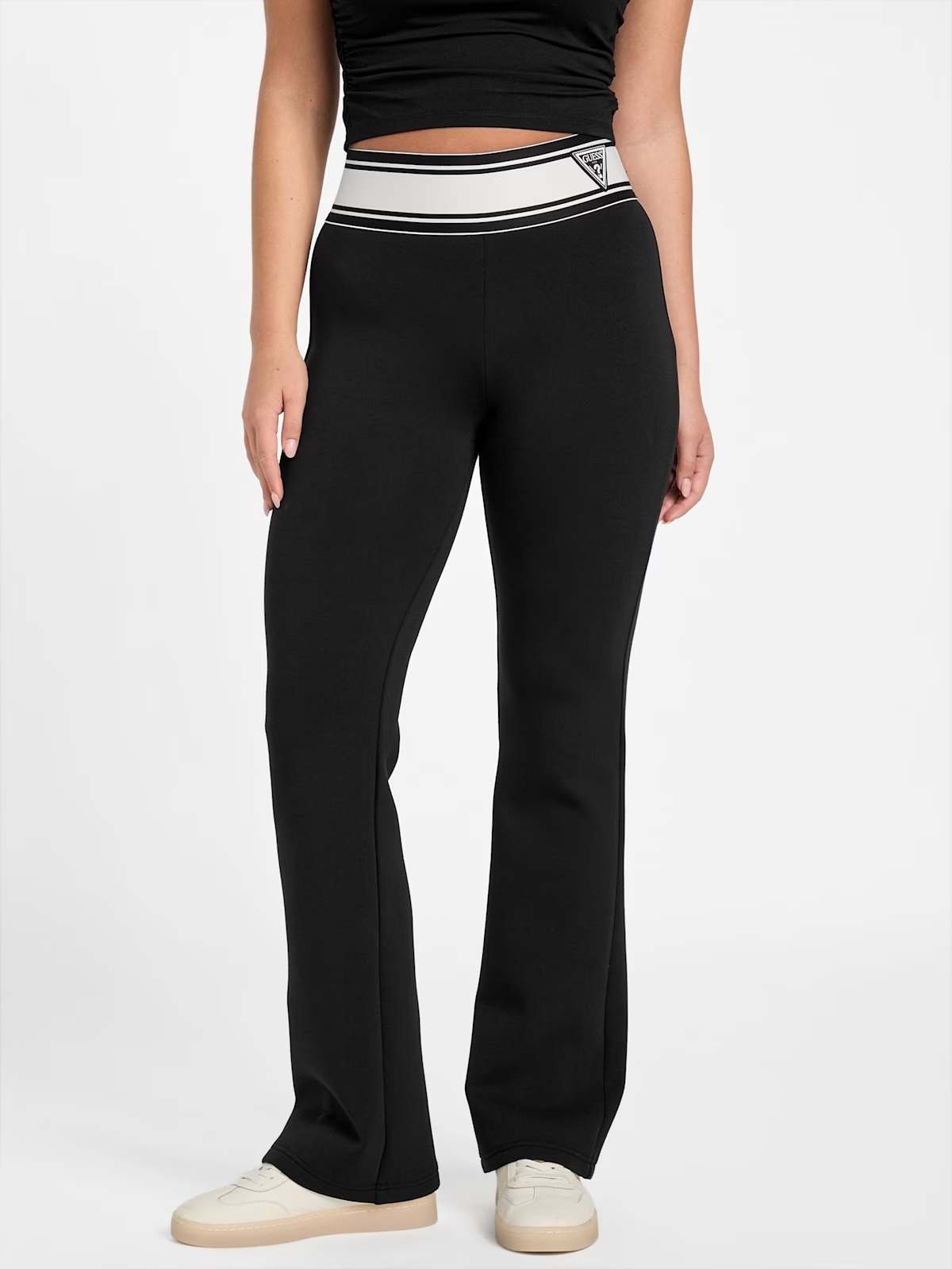 Eco Ann Scuba Long Pants - Black