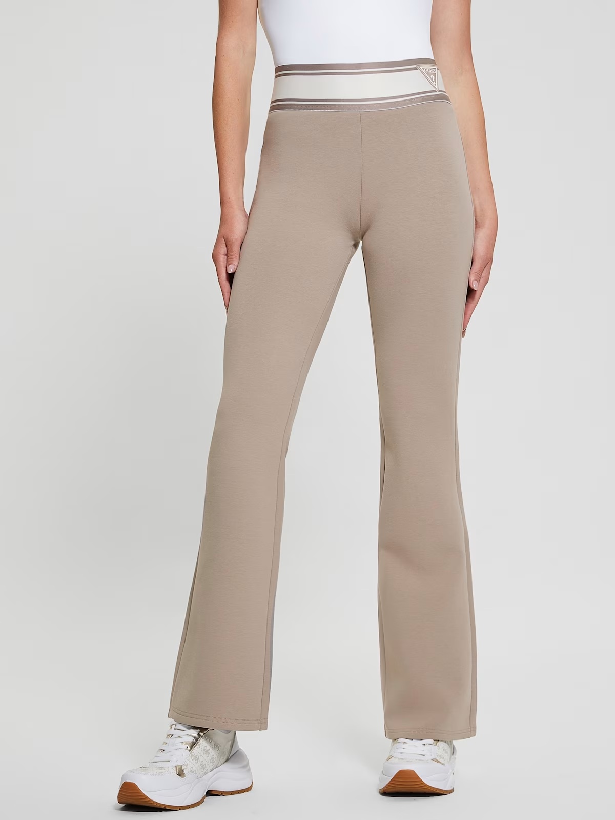 Eco Ann Scuba Long Pants - Neutral
