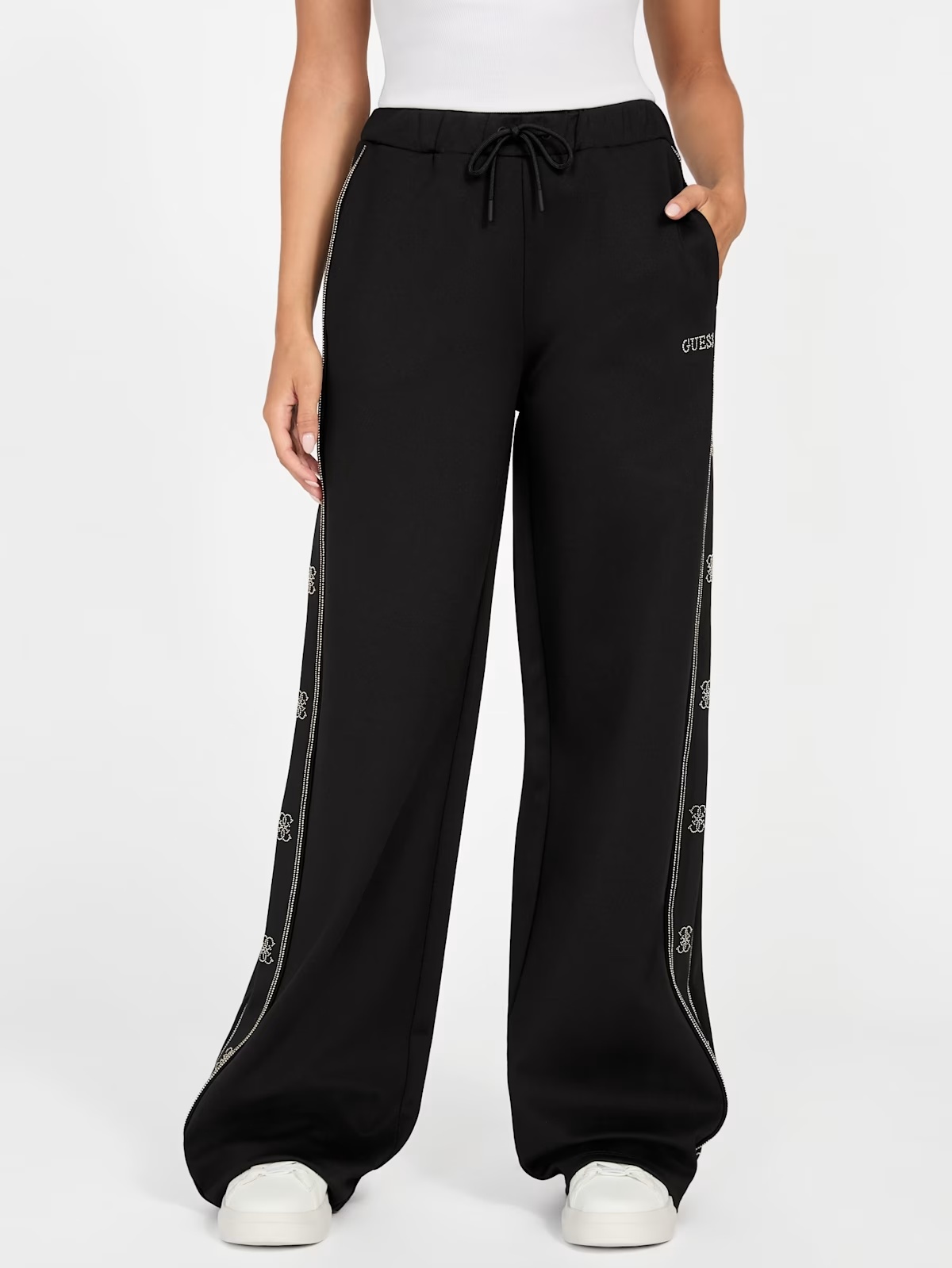 Eco Octavia Wide-Leg Pants - Black