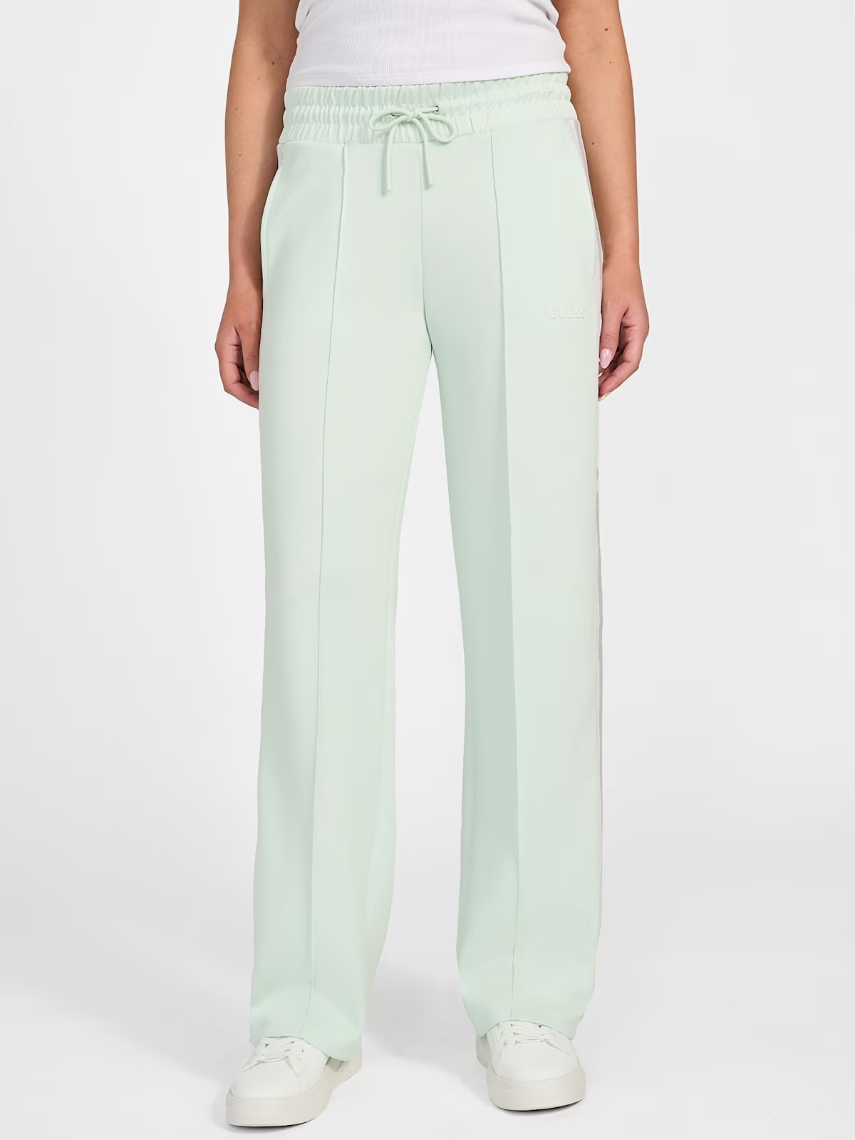 Eco Yarrow Straight Scuba Pants - Green